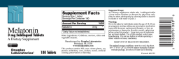 Melatonin 3 mg Sublingual Tablets