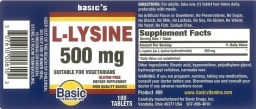 L-Lysine 500 mg