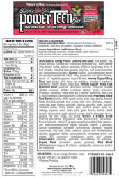 Source Of Life Power Teen Bar Delicious Chocolate Berry Flavor