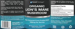 Organic Lion's Mane Mushroom
