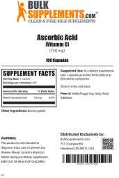 Ascorbic Acid (750 mg)