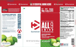 All9 Amino Jolly Green Apple