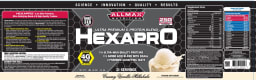 Hexapro Creamy Vanilla Milkshake