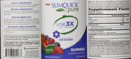 Slimquick Pure for Women Mixed Berries Flavor
