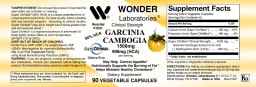 Clinical Strength Garcinia Cambogia 1500 mg