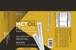 MCT Oil Powder Unflavored