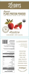 Organic Plant-Protein Powder Strawberry
