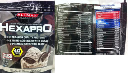 Hexapro Cookies & Cream Milkshake