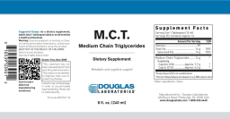 M.C.T. Medium Chain Triglycerides