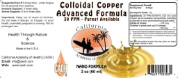 Colloidal Copper 30 PPM Advanced Formula