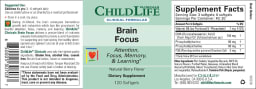 Brain Focus Natural Berry Flavor
