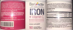 Iron + Vitamin C Orange Flavor