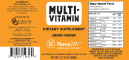 Multi-Vitamin Orange Flavored