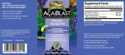 AcaiBlast Powered With Pure Acai Fruit