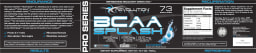 BCAA Splash Blue Raspberry