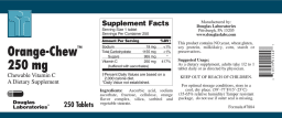Orange-Chew 250 mg Chewable Vitamin C