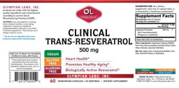 Clinical Trans-Resveratrol 500 mg