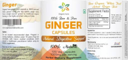 Ginger Capsules 1000 mg