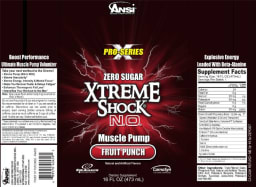 Xtreme Shock N.O. Fruit Punch