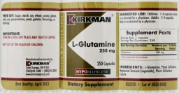 L-Glutamine 250 mg
