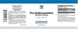 Pro-Anthocyanidins (Red Wine Grapes)