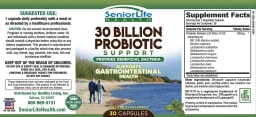 30 Billion Probiotic Support