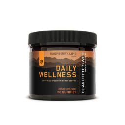 DAILY WELLNESS 25MG CBD GUMMIES, 60 CT