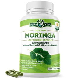 Moringa Leaf Powder Capsules