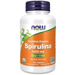 Certified Organic Spirulina 1000 mg