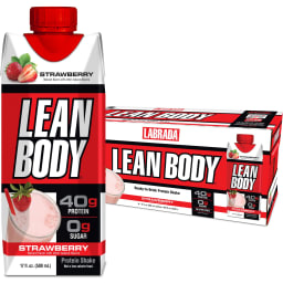 Lean Body RTD Shake (Strawberry) Pack of 12