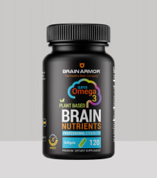 Plant Based Brain Nutrients Professional Strength – Softgels