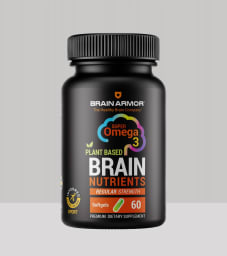 Plant Based Brain Nutrients Regular Strength – Softgels