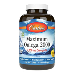 Maximum Omega 2000 (Natural Lemon Flavor)