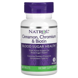 Cinnamon, Chromium & Biotin