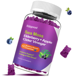Sea Moss Gummies Blueberry Flavored
