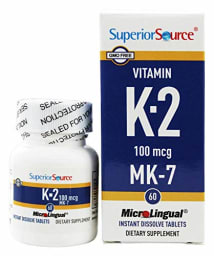 Vitamin K-2 100 mcg MK-7