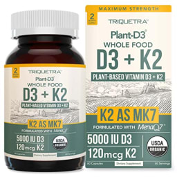 Whole Food Plant D3 + K2