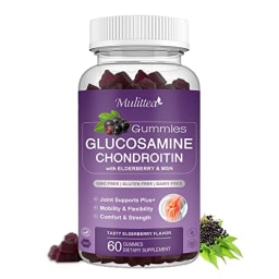 Glucosamine Chondroitin Gummies with MSM & Elderberry
