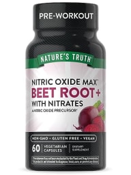 Nitric Oxide Max Beet Root + with Nitrates