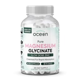 Pure Magnesium Glycinate + Low Dose Zinc