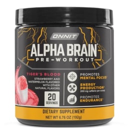 Alpha Brain Pre-Workout (Tiger's Blood)