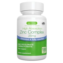 High Absorption Zinc Complex 25 mg