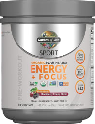 Sport Organic Plant-Based Energy + Focus (BlackBerry Cherry)
