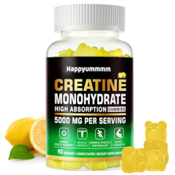 Creatine Monohydrate Gummies 5000 mg (Lemon)