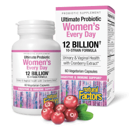 Ultimate Probiotic Women's Every Day 12 Billion 10-Strain Formula Urinary & Vaginal Health