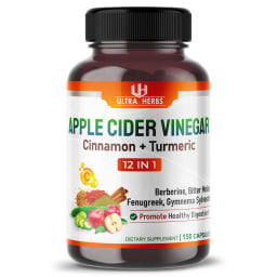 Apple Cider Vinegar Cinnamon + Turmeric