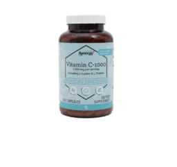 Synergy Vitamin C-1000 including L-Lysine & L-Proline