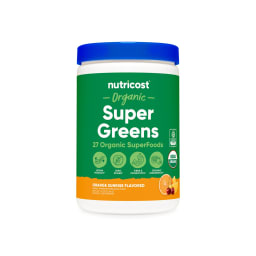 Organic Super Greens Powder (Orange Sunrise)