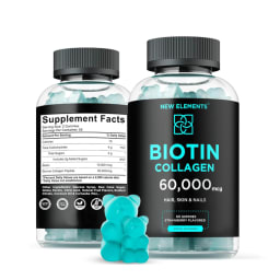 Biotin Collagen Gummies (Strawberry)