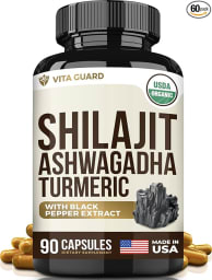 Himalayan Shilajit with Turmeric Curcumin & Ashwagandha